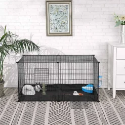 Freigehege|Hundekäfige<SONGMICS Freigehege für Kleintiere