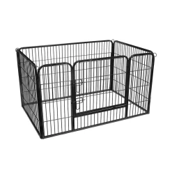 Freigehege|Welpenausläufe<SONGMICS Freilaufgitter für Hunde