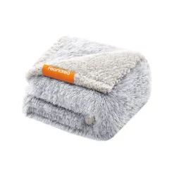 Hygieneunterlagen<SONGMICS Hundedecke 73 x 63 cm beidseitig verwendbar aus Sherpa-Stoff